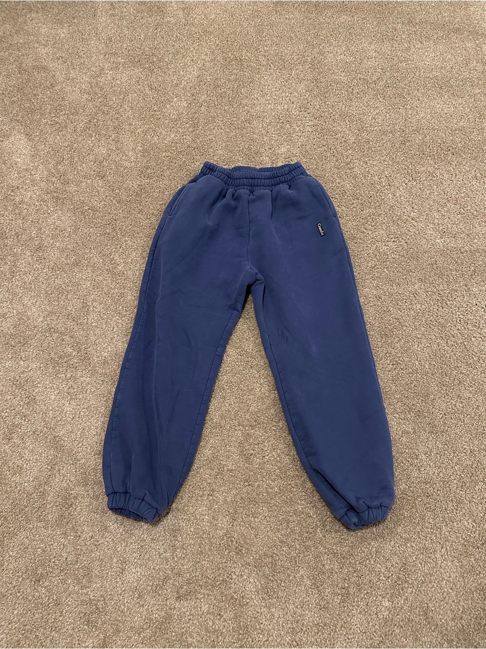 Women's Navy Blue Cozy Jogger Sweatpants
